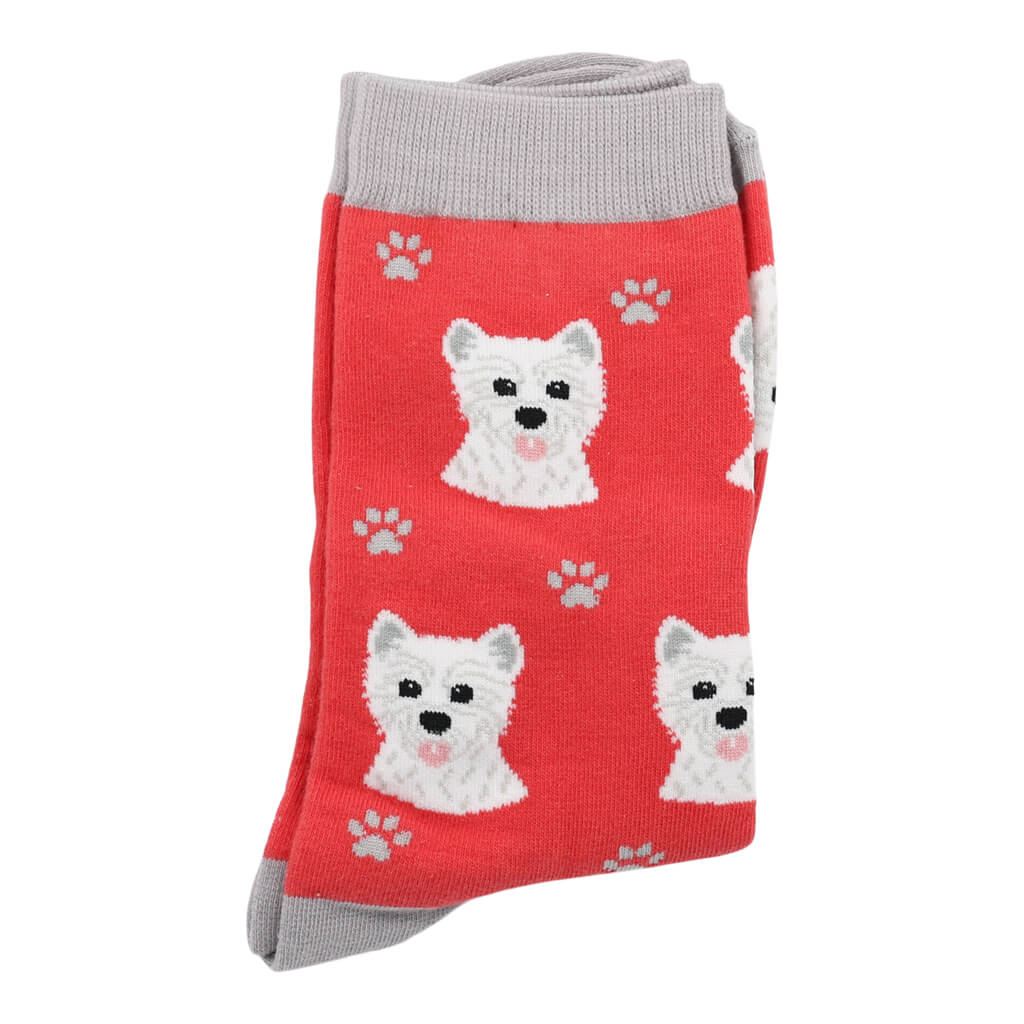 West Highland Terrier Westie Dog Lover Socks