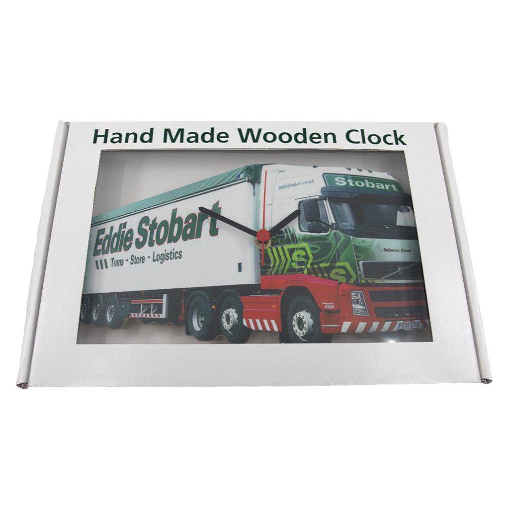 Eddie Stobart Truck Wall Clock White Ideal Lorry Driver Gift